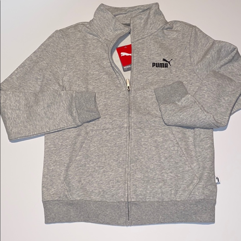 Puma zip up sweatshirt